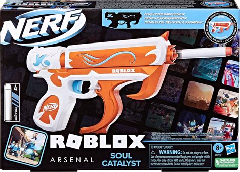 Nerf Roblox Arsenal: Soul Catalyst Dart Blaster, Includes Code to .